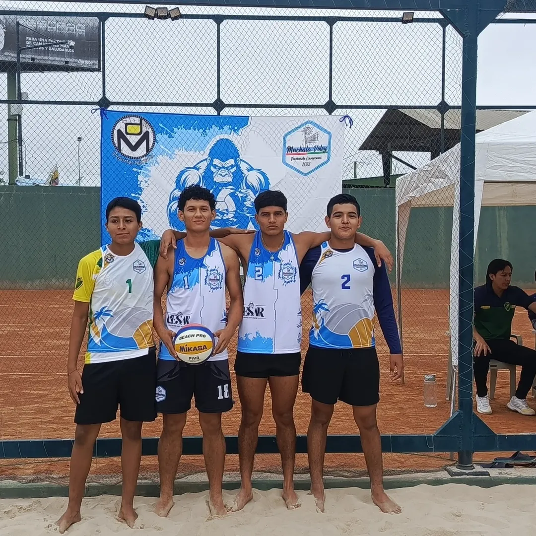 Partido de voleibol de playa